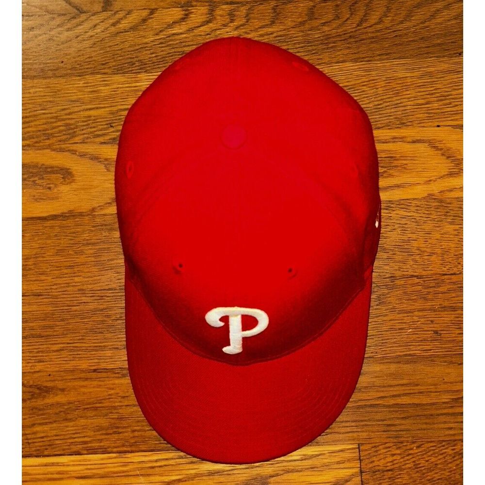 Philadelphia Phillies Hat Strapback Red White New Era MLB Baseball Cap OSFM - Picture 3 of 6